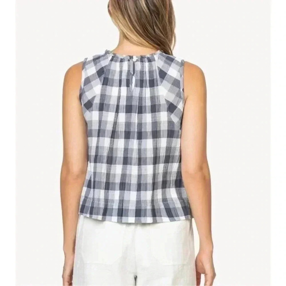 Lilla P Check Woven Wrap Skirt Plaid Tank Top Set size S - Picture 4 of 10